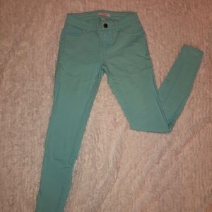Teal Refuge Size 0 Jeans